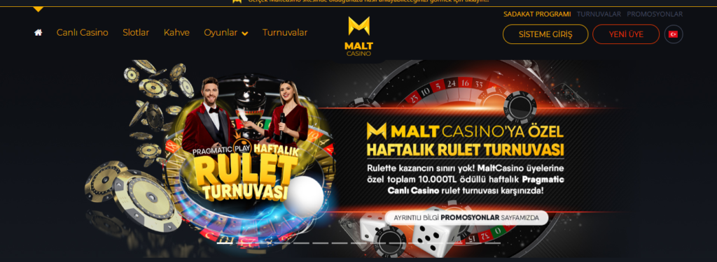 Malt Casino İncelemesi - Oynamaya Nasıl Başlanır?